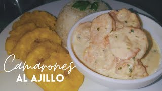 Camarones al AjilloCocina Ecuatoriana [upl. by Eirallih33]