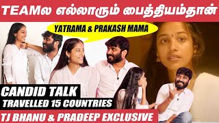 அருண் பிரபு முத்தம் கொடுக்க வந்துட்டார்  Vaazhl hero amp Heroine InterviewTJ Bhanu amp Pradeep Antony [upl. by Younglove]