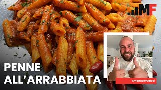 Penne all’arrabbiata la ricetta originale della cucina romana [upl. by Chaffinch762]