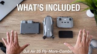 NEW DJI Air 3S Unboxing  Whats Included Fly More Combo [upl. by Adyam788]