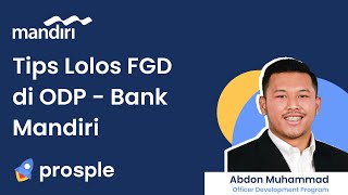 Tips Lolos FGD Bank Mandiri [upl. by Kristen289]