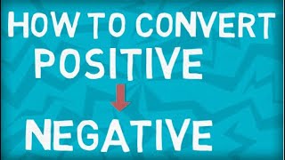 How to convert a Positive to Negative Sentence  Transformation  Rules  Examples  Exercise [upl. by Eimmelc]