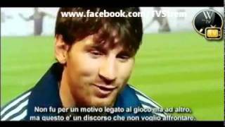 Messi Del Piero un uomo da ammirare [upl. by Ennaerb]