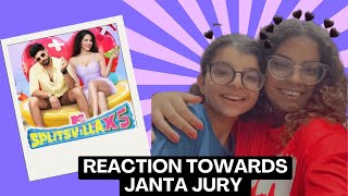 Reaction on the janta jury episode  Splitsvilla 15 [upl. by Plante375]