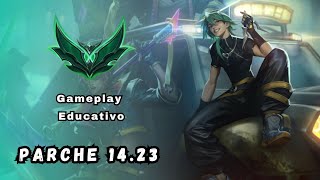 Como jugar a Ezreal ADC  Como mejorar en el LOL Temporada 14  League Of Legends [upl. by Fritze390]