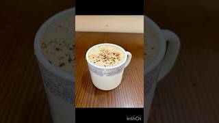 Frothy Coffee without machine food recipe coffee cappuccino hotcoffeerecipe yourubeshorts [upl. by Zollie]