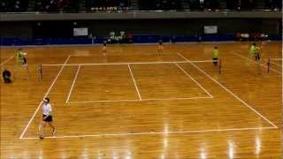 ソフトテニス 中学都道府県対抗2012 女子 団体戦 ２回戦 大阪府ー愛知県２ [upl. by Wolfgang358]