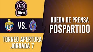 Rueda de prensa pospartido  SomosMujeresFUTVE  UCV Vs La Guaira  Jornada 7  Liga FUTVE [upl. by Alocin]