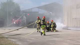 Firefighter  Fire Training Center  12M  US Army [upl. by Eba194]