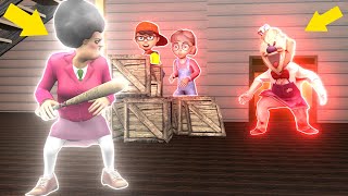 Scary Teacher 3d vs subway surfers funny animation part 1  Ice Scream Neighbor Nick and Tani [upl. by Croydon]