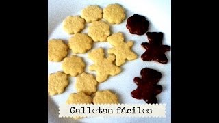 Galletas de mantequilla pasticetas figuras de oso spritz cookies [upl. by Bettencourt]