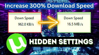 How To Speed Up uTorrent Download  Boost Download Speed 300 More [upl. by Anis]