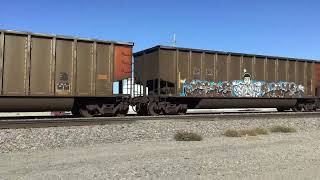 BNSF SD70ACe Duo leads Eastbound Coal Train out of Glyndon MN [upl. by Efioa]