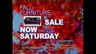 2003 Detroit Commercial Garner White Furniture  Fall Furniture Sale [upl. by Ydor]