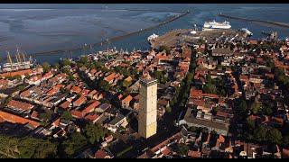 Terschelling Island by drone  DJI Mini 2 [upl. by Nalyk]