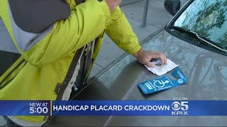 DMV Sting Catches Handicap Parking Placard Violators [upl. by Ku]