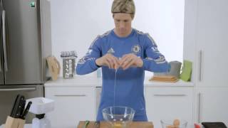 Samsung Appliances amp Chelsea  Fernando Torres becomes a chef with Samsung [upl. by Yanehc]