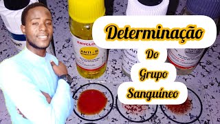 DETERMINAÇÃO DO GRUPO SANGUÍNEO [upl. by Aniuqahs]