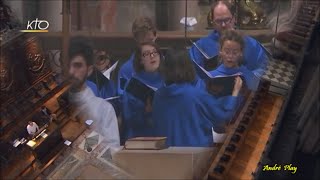 Veni Sancte Spiritus chant de Pentecôte par Maîtrise Notre Dame de Paris mai 2018 [upl. by Pandich]