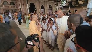 Meeting Students of Bhaktivedanta Gurukula Uruli Kanchan Pune  Chowpatty  19th Oct 2024 [upl. by Bennett]