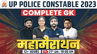 UP Police Constable 2023  GKGS Marathon Complete GK 1 Video UPP GK Marathon By Ankit Sir [upl. by Tingley]