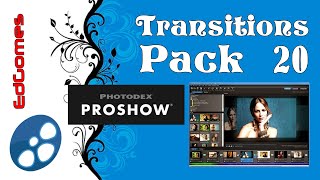 TRANSITIONS PACK PROSHOW 20 [upl. by Attenyl]