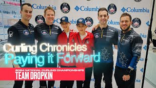 CURLING CHRONICLES  PAYING IT FORWARD with TEAM DROPKIN [upl. by Defant]