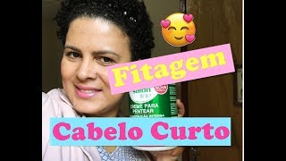 Como fazer FITAGEM EM CABELO CACHEADO  Minha FINALIZACAO pós BIG SHOP [upl. by Aihsercal251]