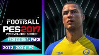 PES 2017  PROFESSIONALS PATCH 232024  102423  PC [upl. by Merrili]