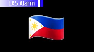 Philippines EAS Alarm 1881 MOCK [upl. by Swor]