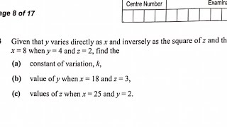 2024 GCE MATHEMATICS PAPER 1 Q12b TO Q13 PART 4 [upl. by Aid]