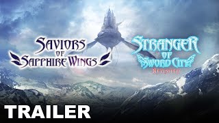 Saviors of Sapphire WingsStranger of Sword City Revisited  Gameplay Trailer Nintendo Switch PC [upl. by Prudhoe]