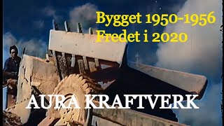 AURA Kraftverk kolorert Byggingen i fjellet Kraft til smelteverk og industri [upl. by Valente770]