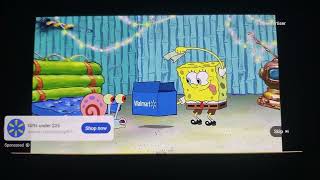 Walmart SpongeBob Holiday YouTube Ad [upl. by Anala]