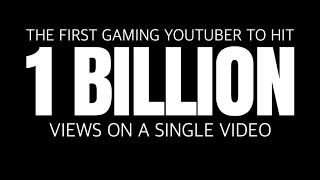 The first Gaming YouTuber to Hit 1 BILLION VIEWS [upl. by Nylime868]