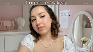 Coquette makyajı  Pinterest ilhamlı 🎀 [upl. by Offen681]