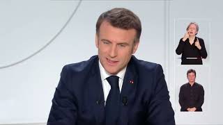 President Macron Discusses Ukraines Current Situation  English Interview March 14 2024 [upl. by Tiffany600]