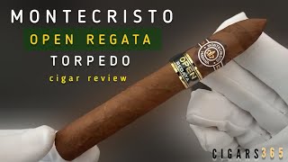 MONTECRISTO Open Regata cuban cigar review close up [upl. by Kaycee]