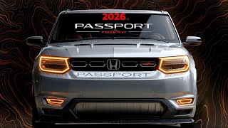 AllNew 2026 Honda Passport TrailSport Redesigned [upl. by Ecinev]