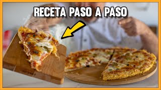 La Pizza Perfecta casera 🍕 Receta Paso a Paso [upl. by Enimzzaj]