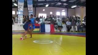 Ranini Cundasawmy Maurice muay thaï vs AnneLise Théodore Maurice lutte [upl. by Lednar]