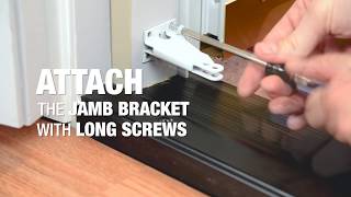 WRIGHT PRODUCTS  How to Install the EZHold Closer [upl. by Erna216]