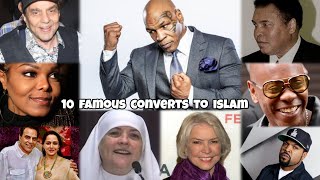 TOP 10 CHRISTIAN CELEBRITIES WHO REVERTED TO ISLAM  Watch till the end [upl. by Stclair7]