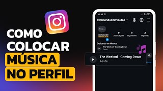 Como COLOCAR MÚSICA no PERFIL do INSTAGRAM [upl. by Jasmin96]