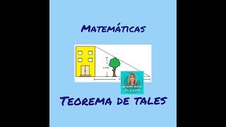 01 Tales Teorema de Tales Matemáticas 2 ESO [upl. by Agan]