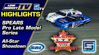 Pro Late Models Highlights  2024 AllStar Showdown at Irwindale Speedway [upl. by Adnarem]