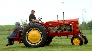 Missouri Family Prizes Their MultiColor 1956 Massey Harris 444 [upl. by Eade894]