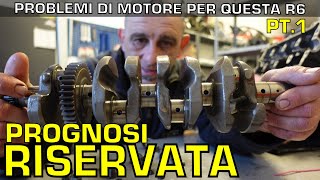 IN OFFICINA PT1  Motore YAMAHA R6 un insolito RUMORINO [upl. by Oeram]