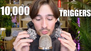 ASMR 10000 TRIGGERS IN 10 MINUTES [upl. by Acsehcnarf]