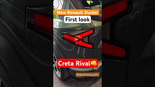 New Renault DUSTER 😳😳 ‼️First Look‼️ Creta Rival renaultduster creta SUV 4x4 shorts trending [upl. by Ayanad474]